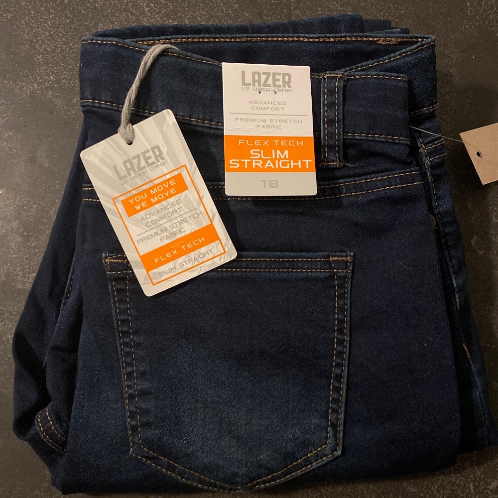 Boys slim fit jeans. Size 18